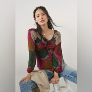 Farm Rio Katalina blouse MED